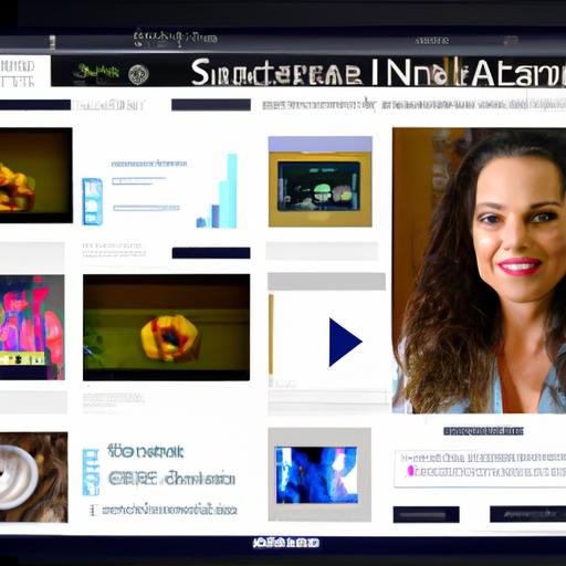 Interfaz intuitiva del Portal Zacarias Raissa Sotero Video con miniaturas de videos